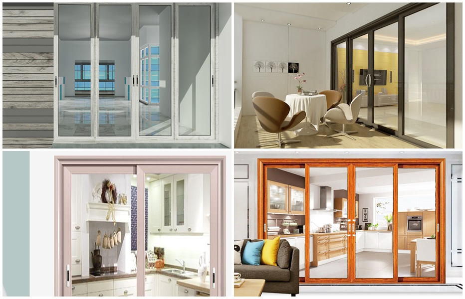 95系列斷橋推拉門產品展示