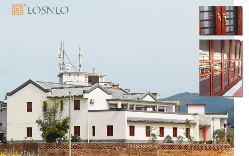 樓上樓門(mén)窗-高端別墅門(mén)窗工程案例